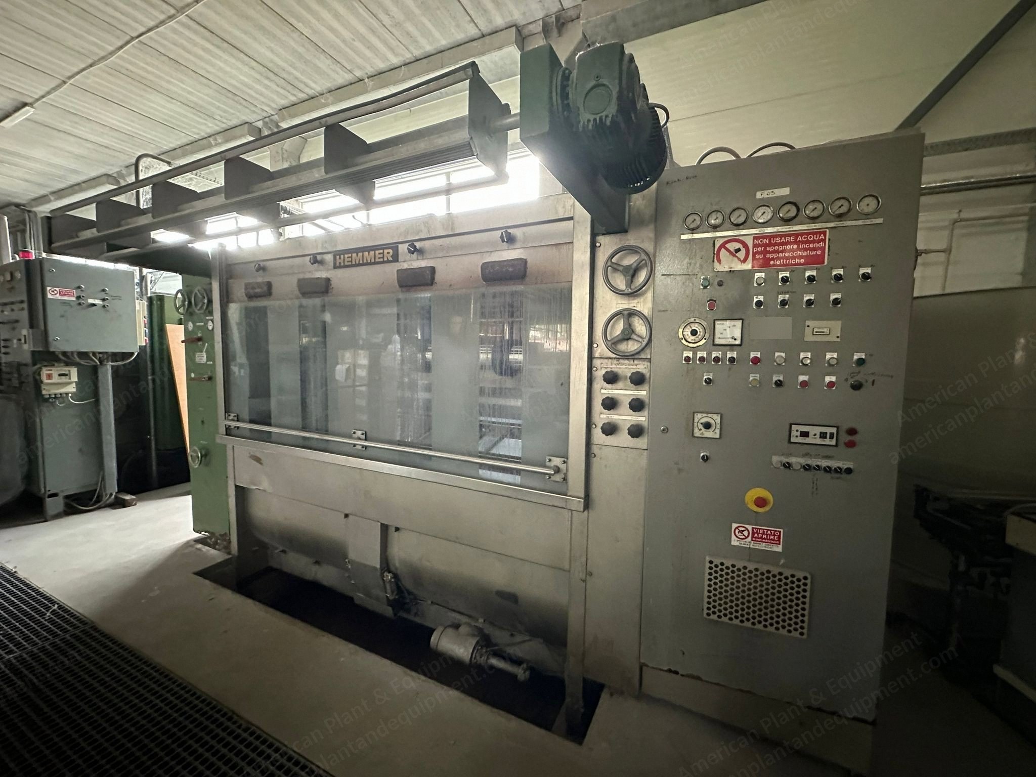 Hemmer, Wool Blanket Washing and Milling Machine, 1985
