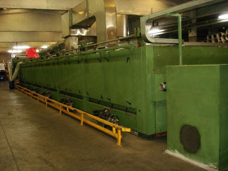 Babcock, D-212, 1994, Tenter Frame, 6 Gas Fields, 3600mm Working Width, Pin/Clip Chain