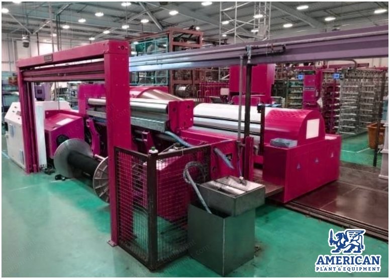 Karl Mayer, ROB 2200, 2003, Sample Warping Machine, 2 Sets of Creel Trolleys, 320 Bobbins Creel