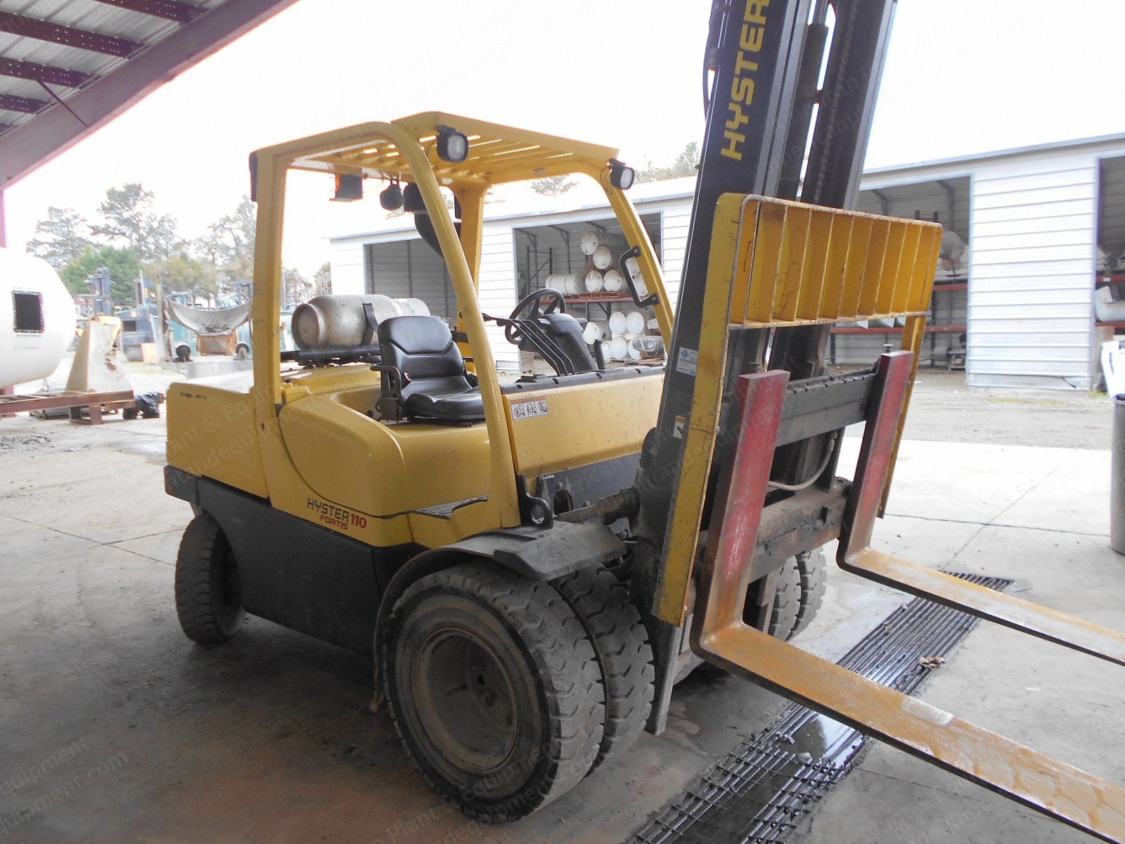 Hyster, H110FT, 2009, 11000 lbs Capacity, LP Gas, Sideshift