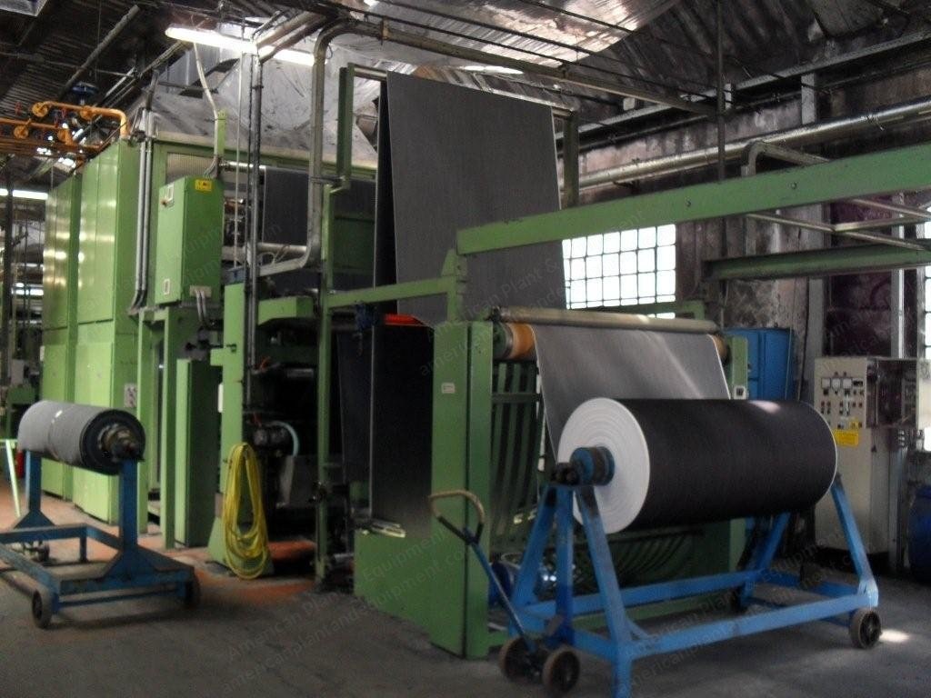 Paganini, Sanforizing Machine, 1985, 1900mm Working Width, 30 m/min, for Denim