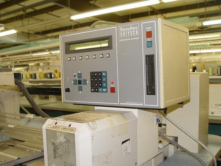 Barudan, Bemse-YS-12T, 1992, 7-Needle, 12-Head Embroidery Machine