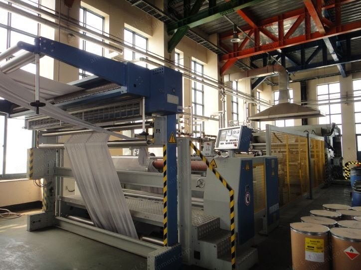 Monforts, Toptex/W, 2001, Open Width Compactor, Width 2600mm, Tandematic Edge Guiders