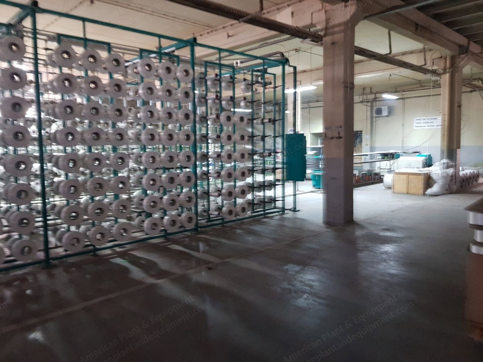 Karl Mayer, DS21, 2011, 21x30 / 21x21 Beam Sizes, 672 Creel Positions, 1200 RPM