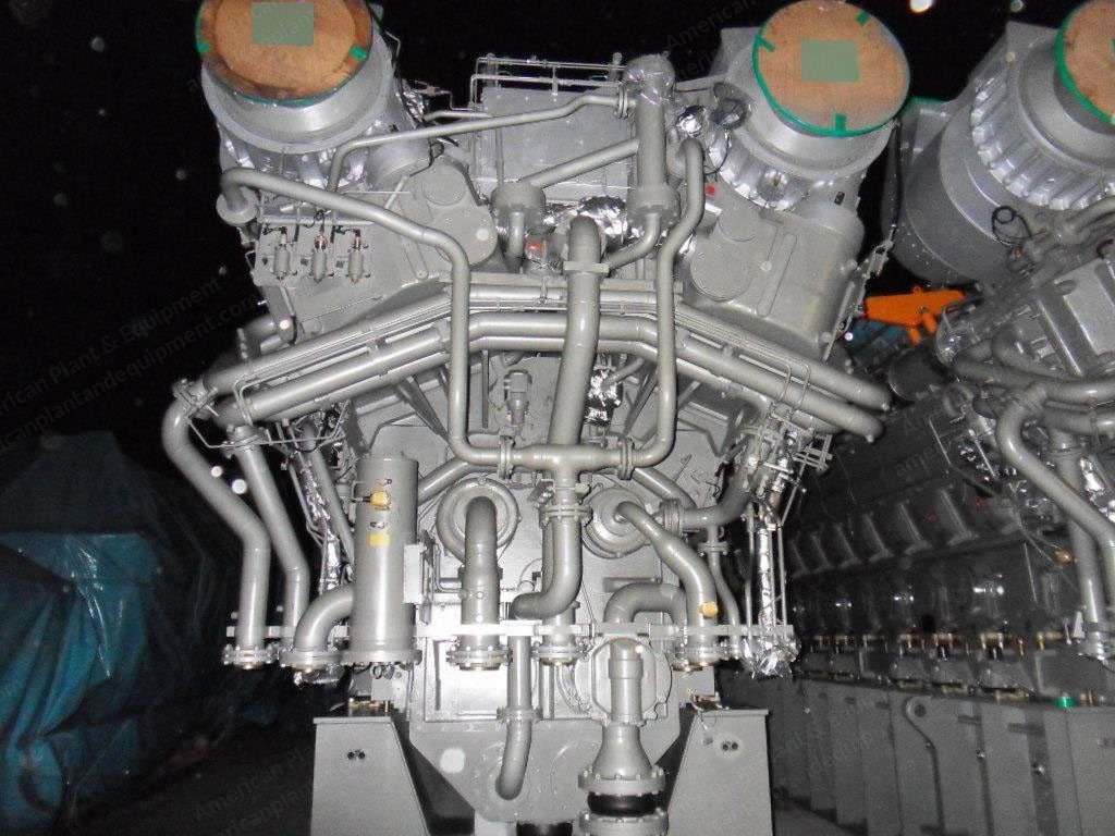 STX-Man, 18V32/40, 2011, 8.7MW, 60Hz, 13800V, HFO Engine Generating Set