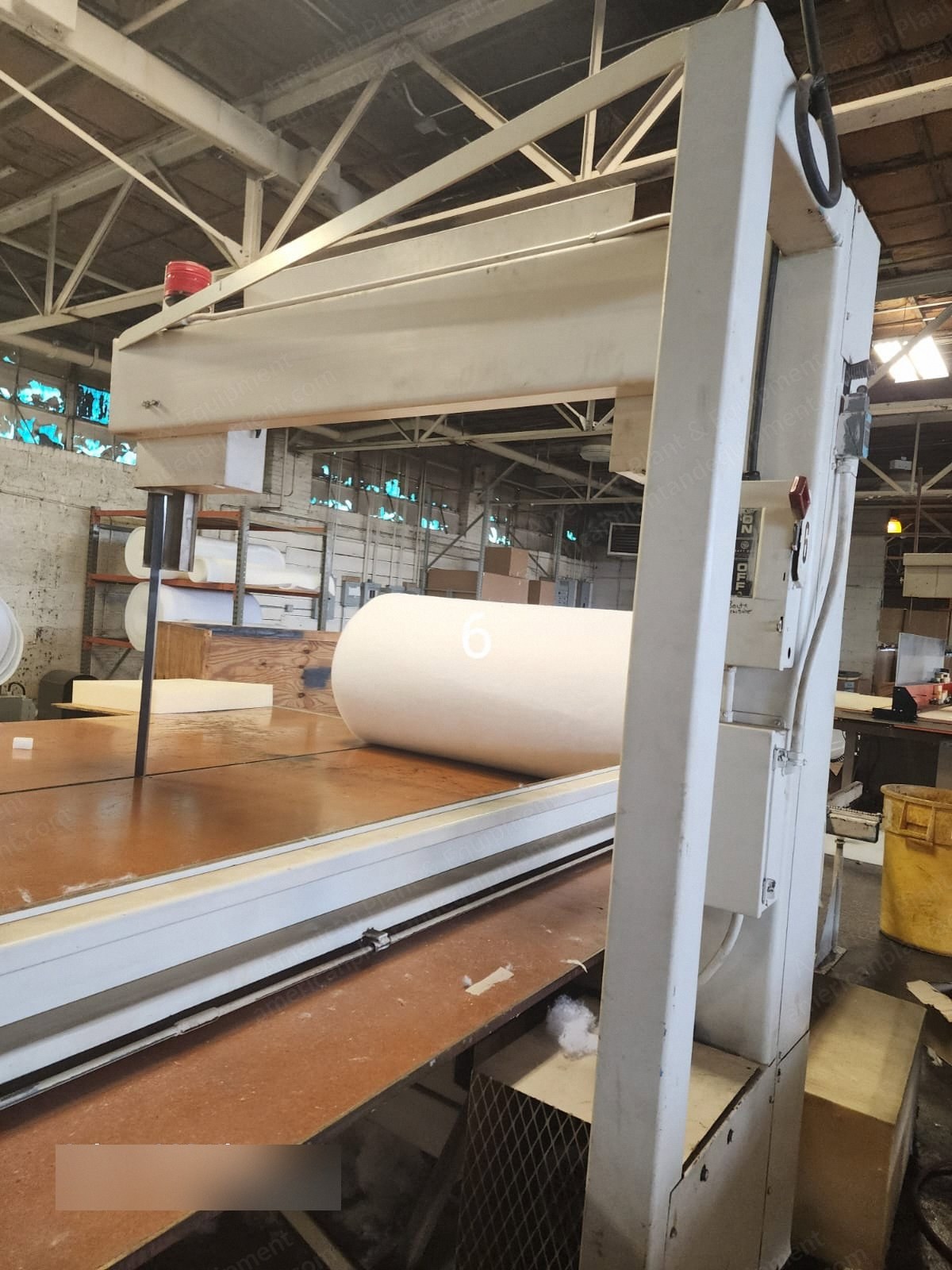 Femco, Vertical Foam Cutting Machine, 72" Inside Table, 48" Outside Table, 37" Max Cut Height