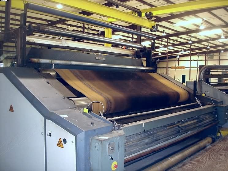Klieverik, TC131, 1995, 126" Belt, 30" Drum Diameter, Vapor Phase Transfer Printing Calender