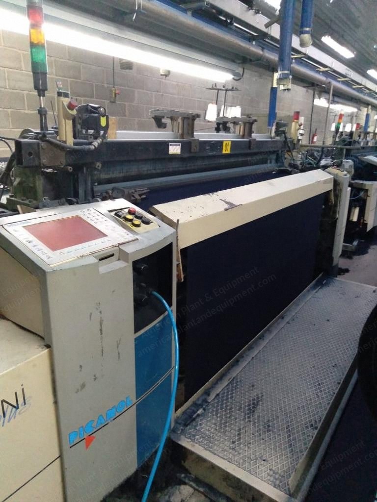 Picanol, Omni Plus, 2001, 2200mm Width, Staubli Cam Box 1661, 2 Colors