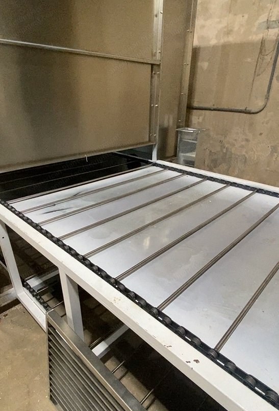 NovaStar, FG197, Continuous Painting Line for Foam EPS and PU, 54" Plank Width, 80ft Long, 2 Paint Cabins