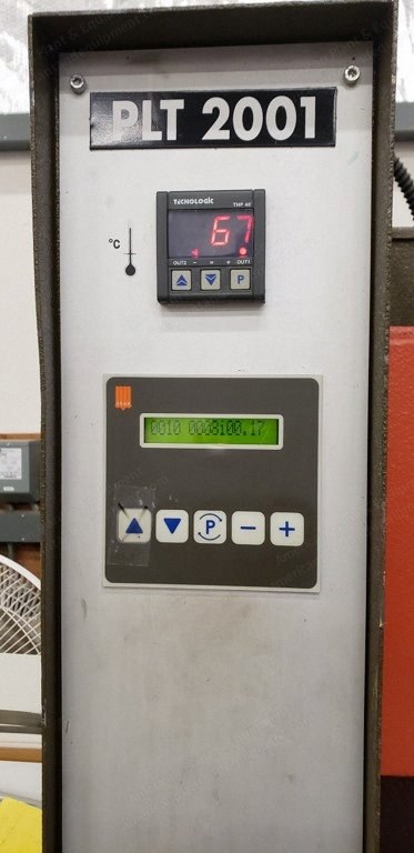 Atom, PLT-2001, 2001, 120 Ton Capacity, 29.5" x 23.5" Cutting Area, Sliding Table