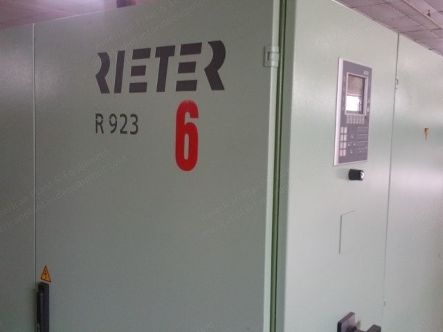 Rieter, R 923, 2013, 320 Rotors, 33mm Rotor Diameter, IQPlus Optical Yarn Clearer