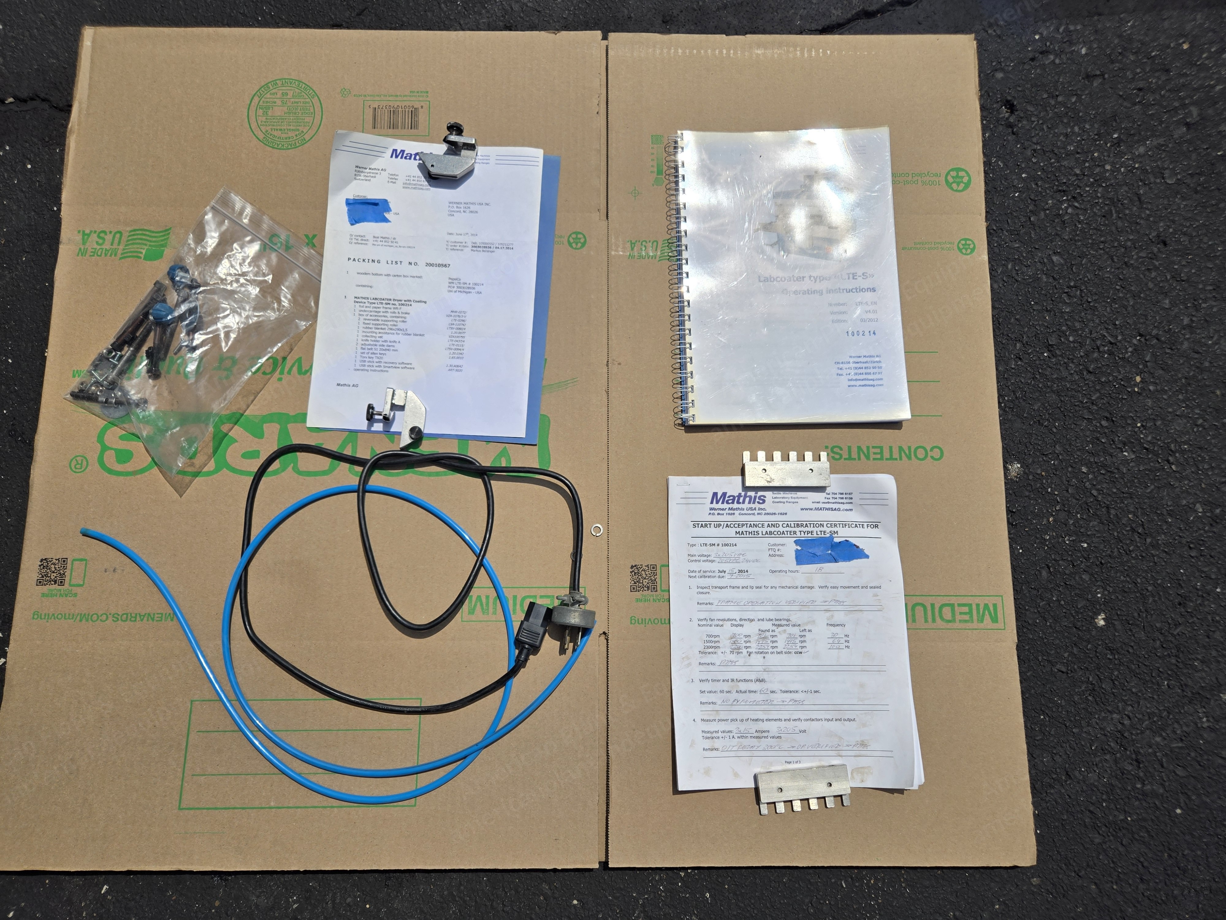 Werner Mathis, LTE-SM, Lab Coating and Drying System