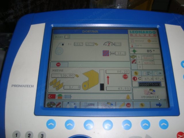 Vamatex, Leonardo Silver, 2005, Staubli CX870 Jacquard, 3400mm Width, 2688 Hooks