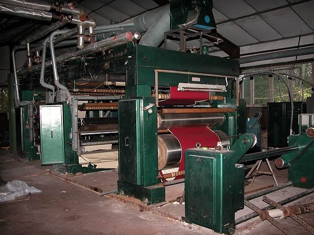 Isotex, 2-Color Coating and Printing Line, 1800mm, Hot Oil Heated Oven