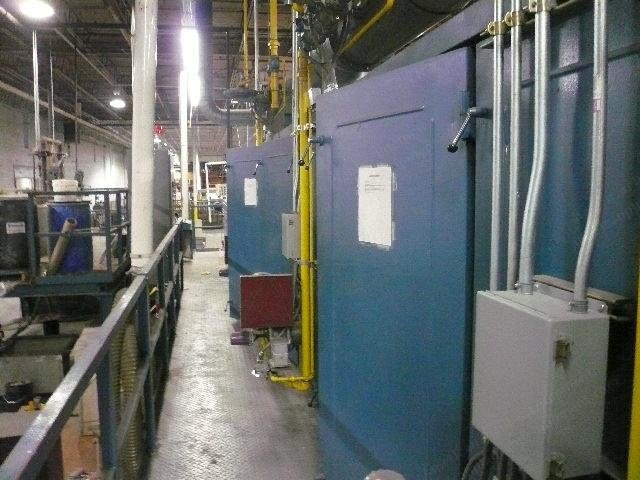 Sistig, Backcoating and Shearing Line, 4500mm Working Width, Gas Oven, 2 Shearing Heads