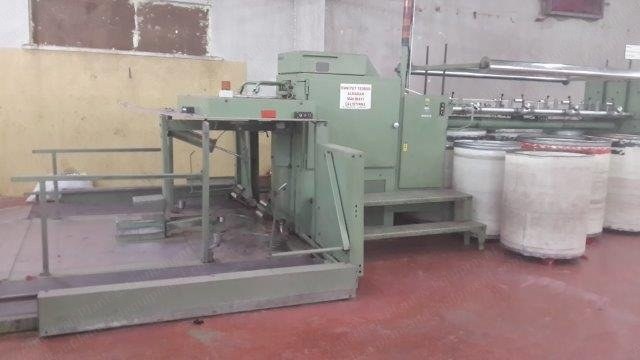 Schlumberger and Zinser, Worsted Spinning Plant, 1987-2000, 5x Ring Spinning Machines, 3x Draw Frames, 1x Finisher