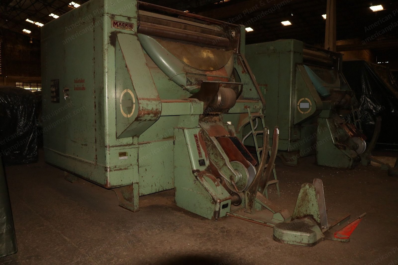 James Mackie & Sons, Linen Long Fibre Preparation System, 120 Spindles, 4 Drawing Frames, 1 Roving Frame, 1 Doubler Frame
