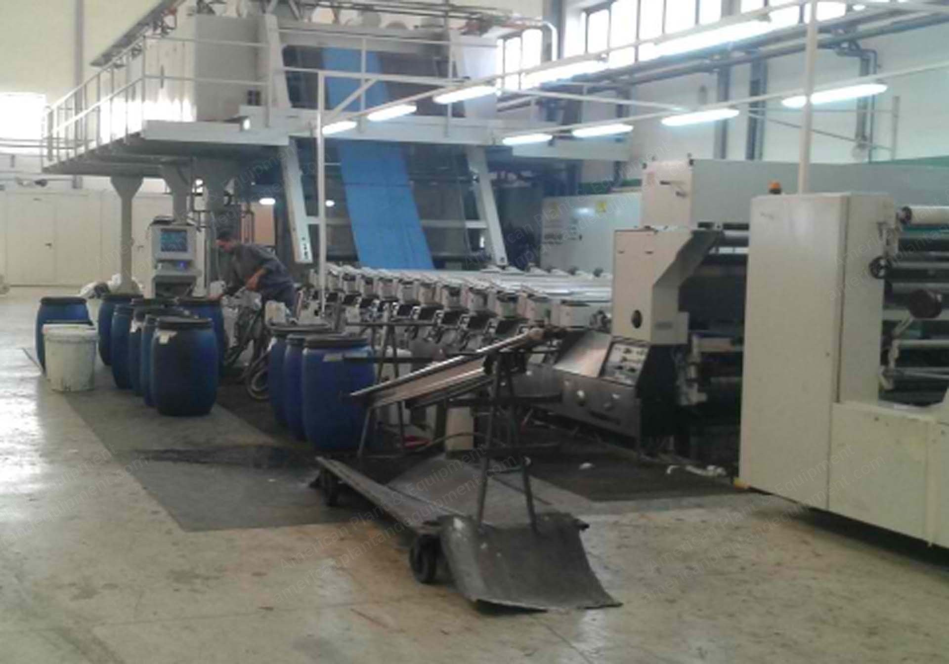 Reggiani, Futura, 1989, 1800mm Working Width, 12 Colors, Gas Dryer