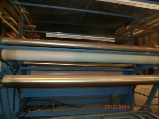 Ramisch Guarnieri, Nipco-L, 2005, 3-Bowl Calendar, Working Width 3200mm, 3 Rolls