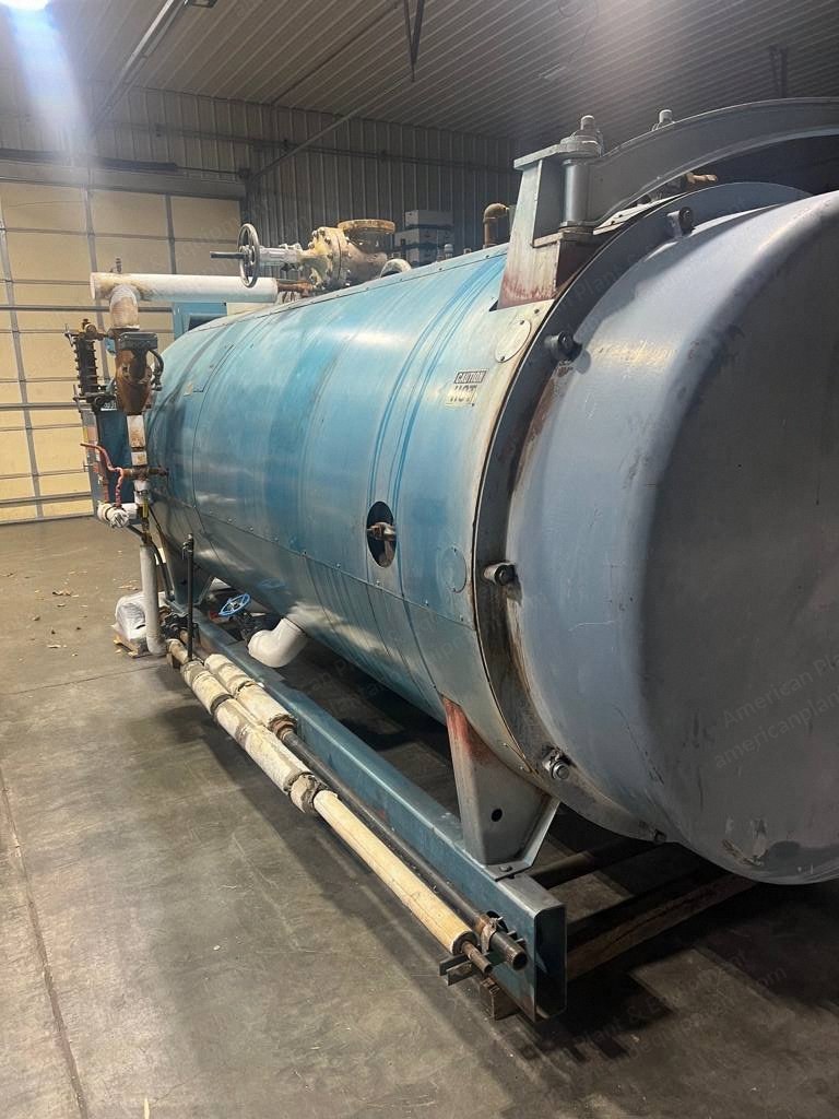Cleaver Brooks, CB.700-150, Natural Gas Packaged Boiler, 6,277,000 BTU/HR, 150 PSI, 460V 3PH