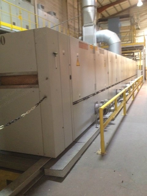 Stork Zimmer Monfort Coating Line, 3000mm Width, 1997/2010, 5 Chambers, Gas Heated