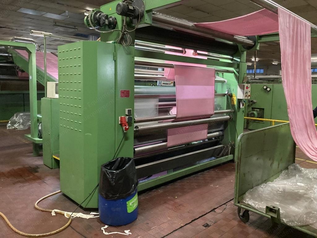 Santex, Santashrink 3K/220, 2001, Gas Maxon Burners, with Tenter and Padder