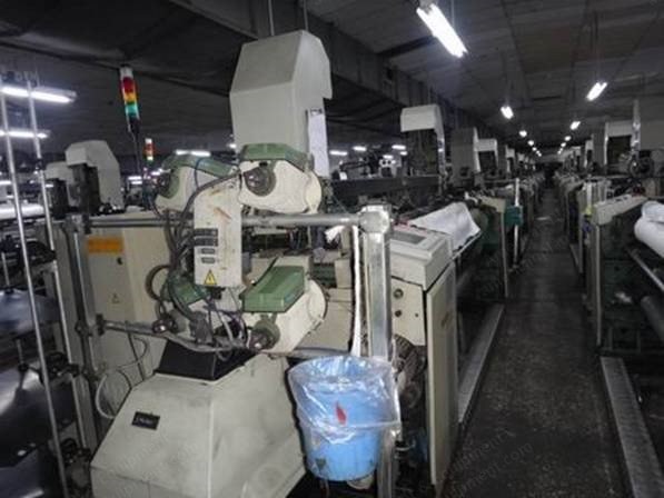 Picanol, Omni, 1995/1996, Airjet Dobby Looms, 1900-2200mm Width, 4 Colors, Staubli 2580RS Dobby