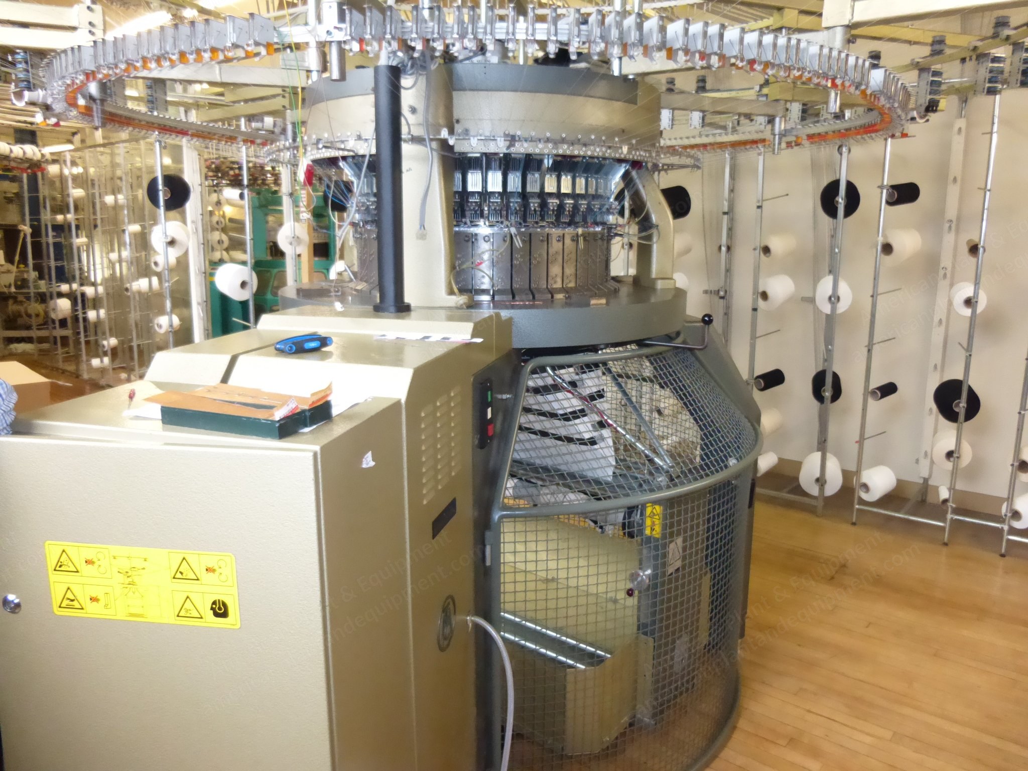 Mayer, Relanit 1.6R, Single Jersey Circular Knitting Machine, 30" Diameter, 28 Gauge, 48 Feeds