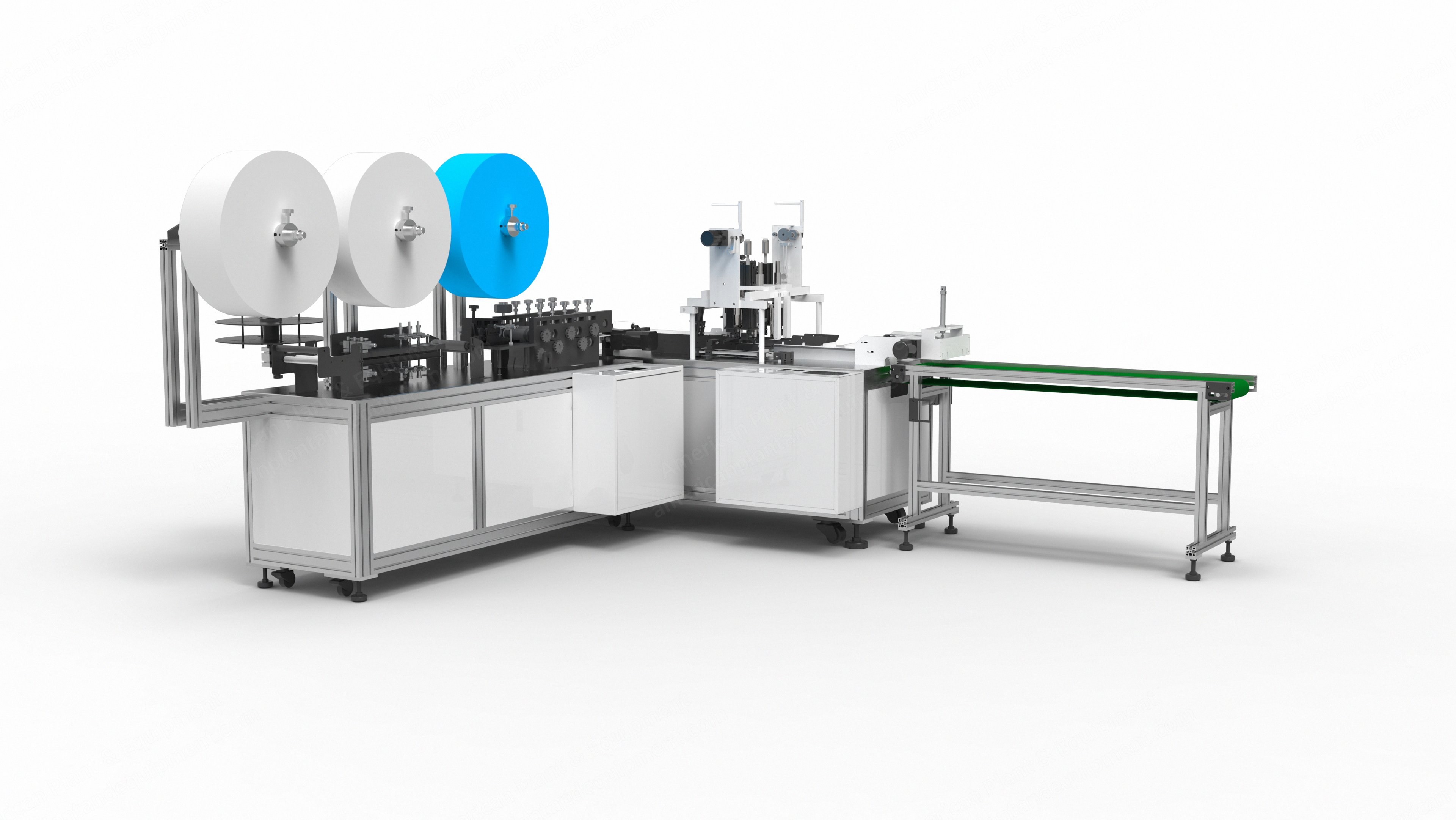 NovaStar, FM170, Automatic Face Mask Production Line, 120 Masks/min, Servo Driven