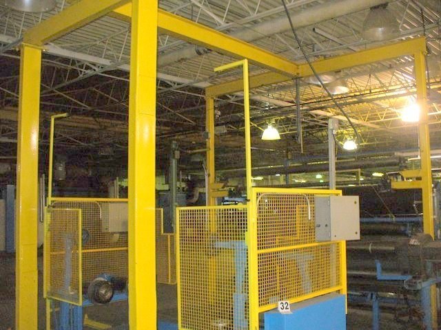 Marshall and Williams, Tenter Frame, 90 inch Fabric Width, 4 Zones, Clip Type, with Kusters Pad and Mahlo Weft Straightener