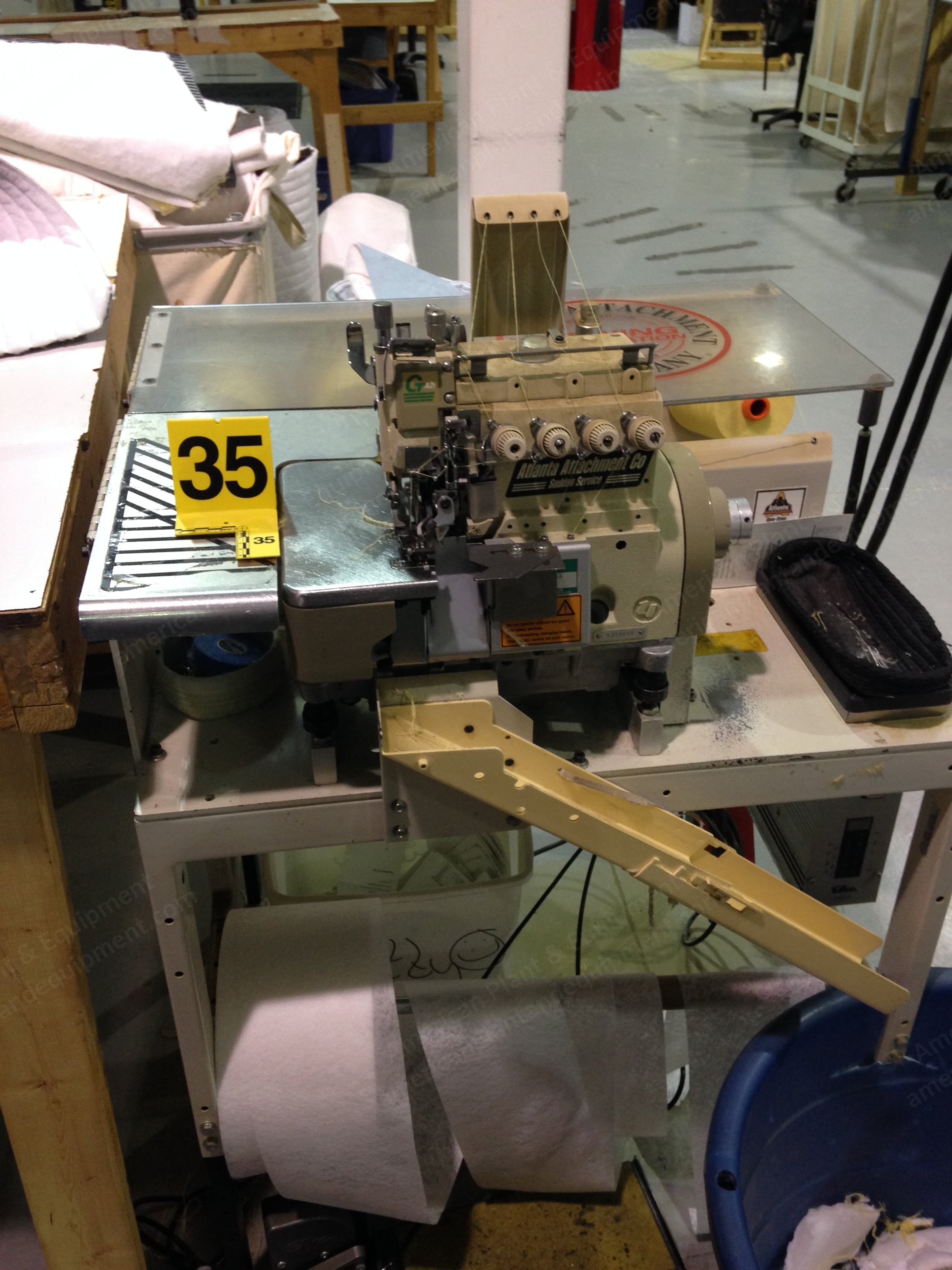 Atlanta Attachment, Yamato, Serger Flanger, 4 Positions