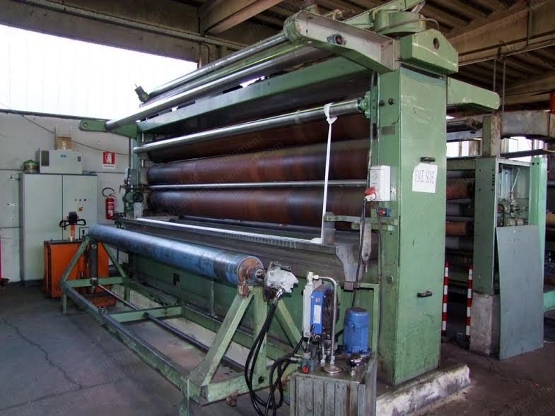 Famatex, Single Layer Stenter, 4500mm Working Width, 5 Chambers, Oil Heated, Upgraded 2006