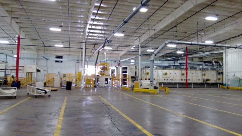 Bematic, Complete Glass Fiber Processing Line, 2012, 2800mm Working Width, Airlaid System