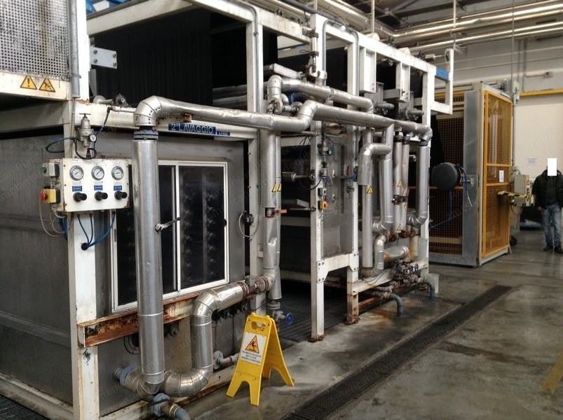 Kuesters Continuous Washing Line, 1800mm Working Width, 2001
