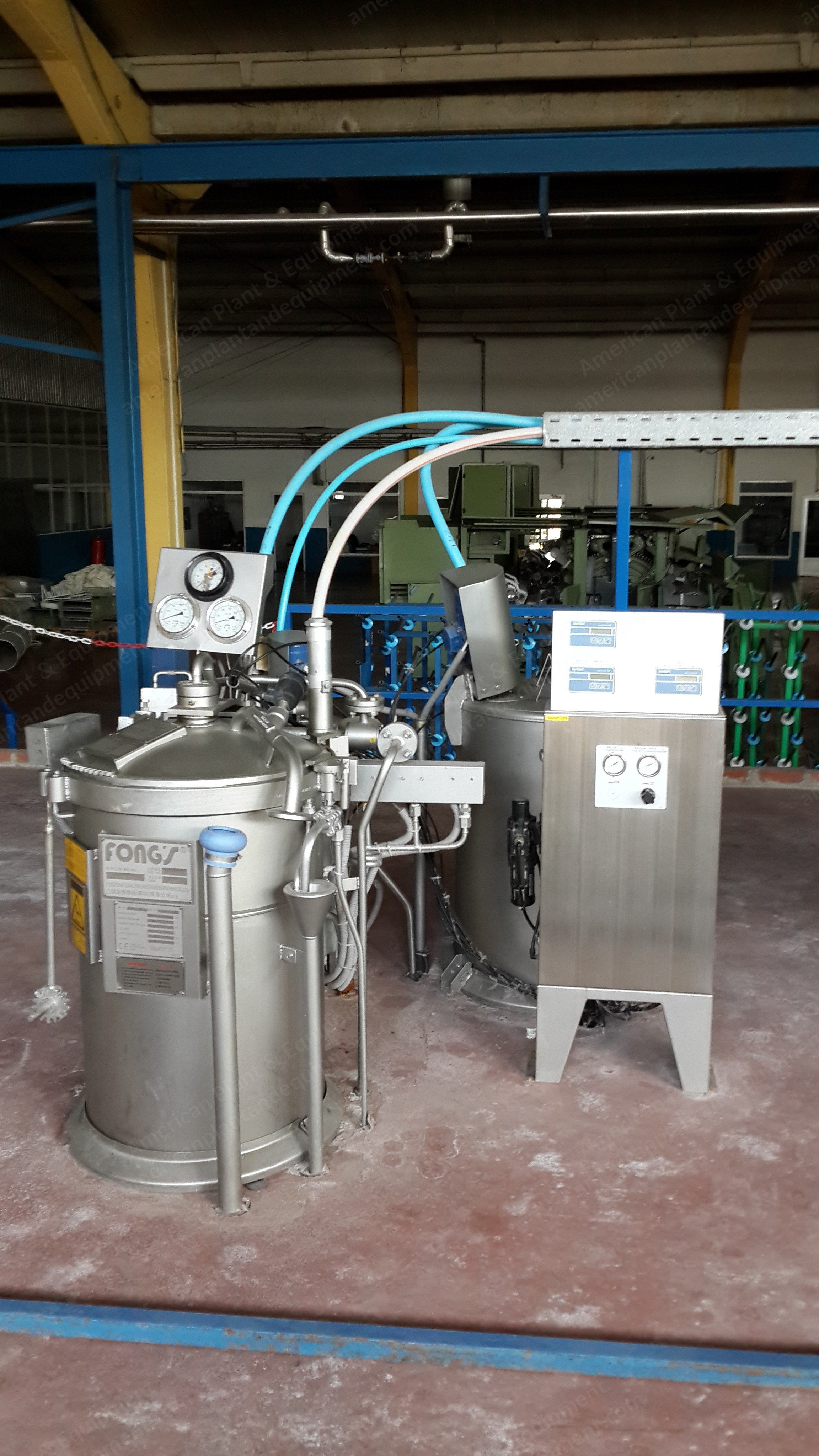 Fongs, Allwin, 2007-2008, HT Cone Dyeing Machines, Setex 737 XL PLC