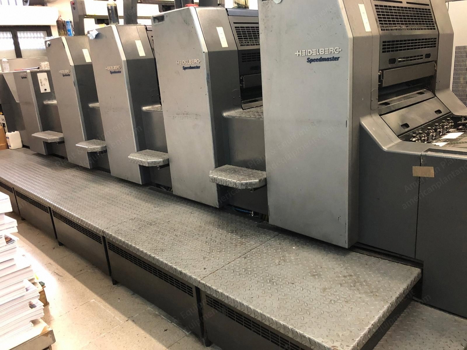 Heidelberg, SM 74-4 PH +L, 2001, 4 Colors, Size 20x29, CP 2000, Dedicated Tower Coater