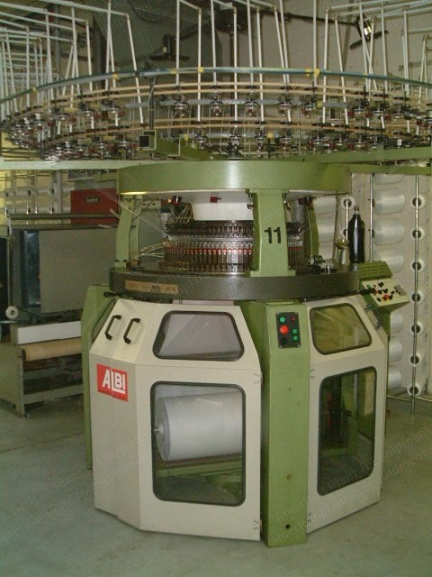 Albi, RA4, 1998, 30" Diameter, 28 Gauge, 96 Feed, Interlock Machine