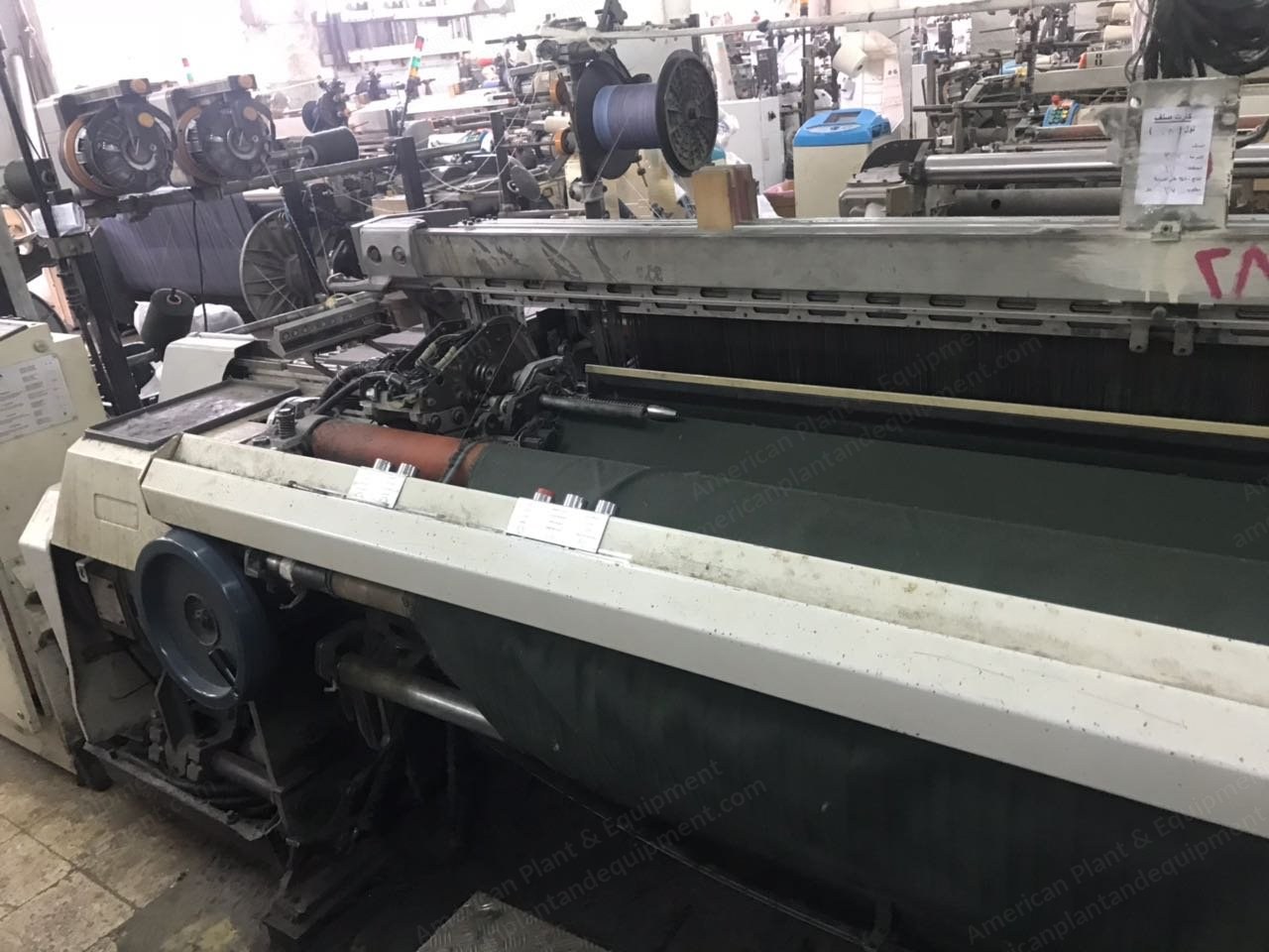 Vamatex, P1001 ES, 1996/1997, Working Width 1900mm to 2100mm, 8 Colors, Fimtessile Electronic Dobby RD820