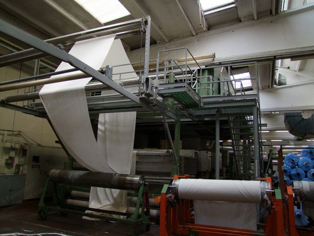 Continuous Washing Line For Woven Fabric