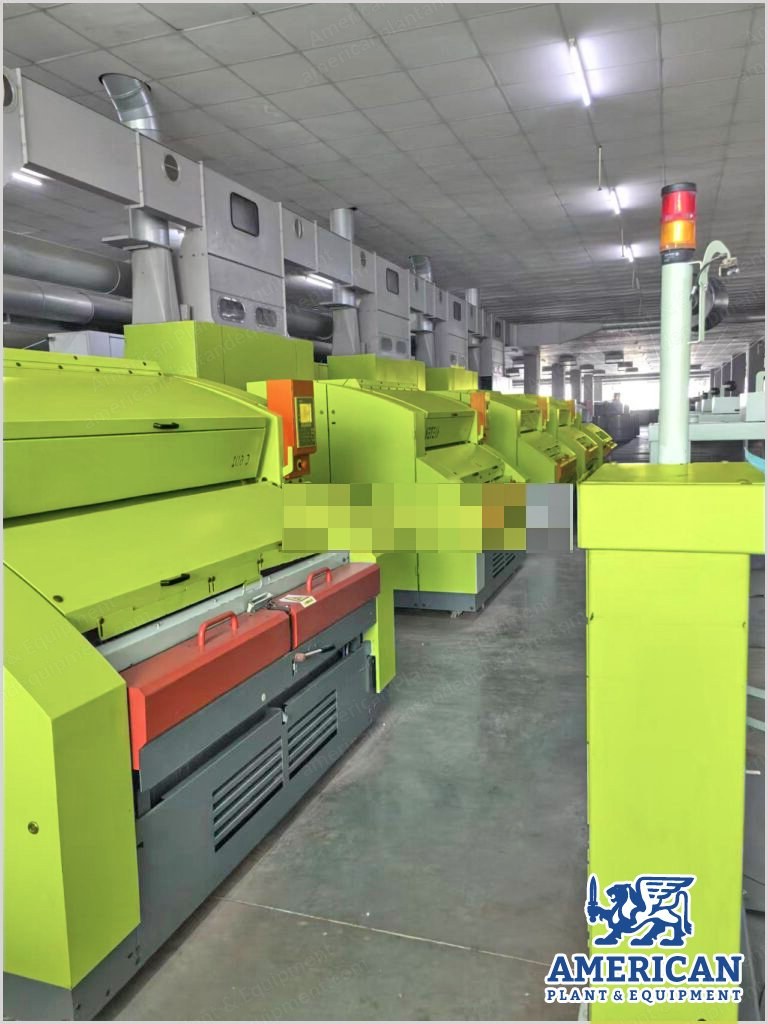 Rieter, C601 Blowroom & Carding Line, 2013, 10 Carding Machines, 1500mm Working Width