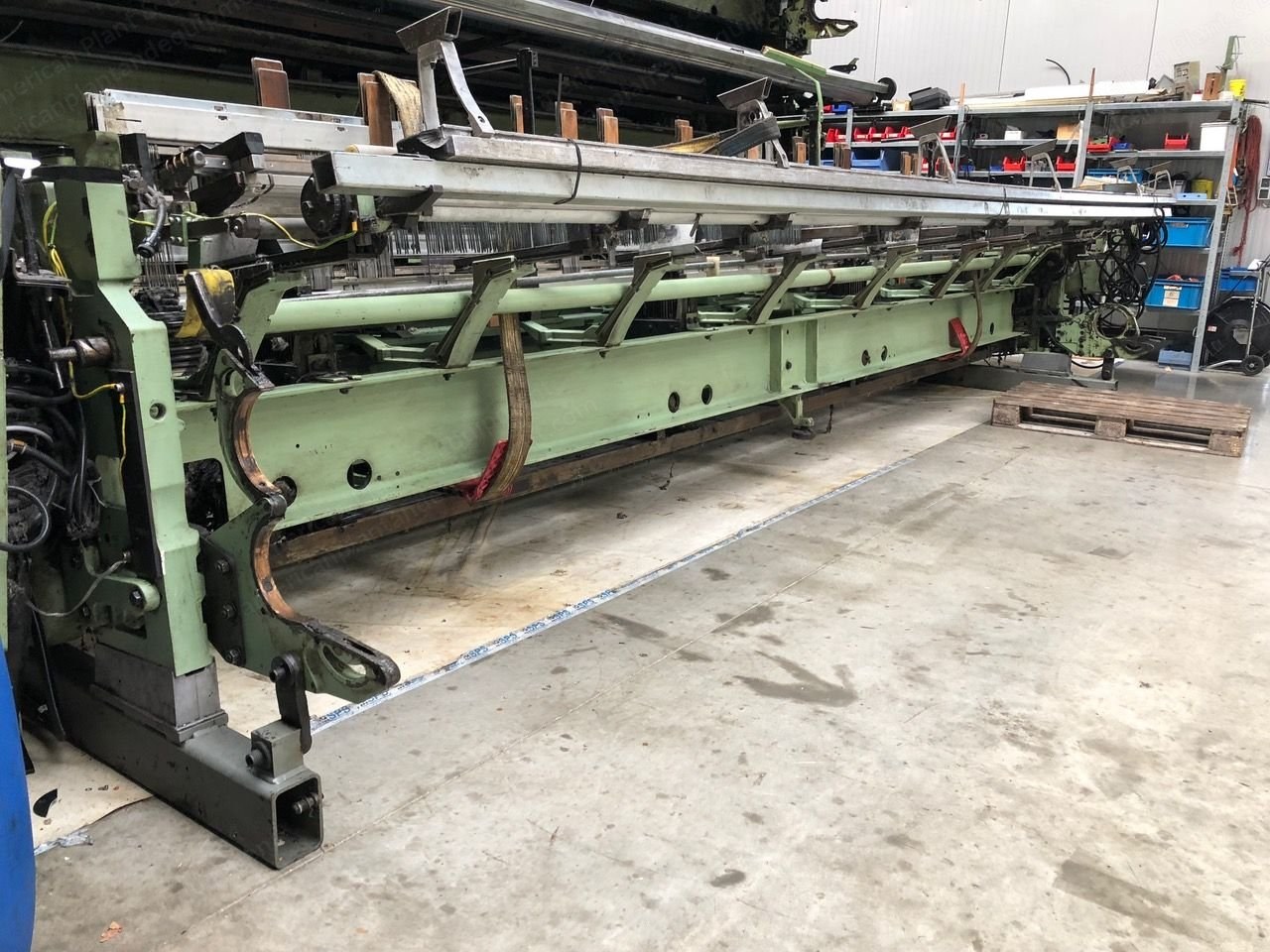 Sulzer, P7100 S540 N4 SP R D2, 5400mm Working Width, Staubli 2665 Dobby, 4 Colors, Geotextile Looms