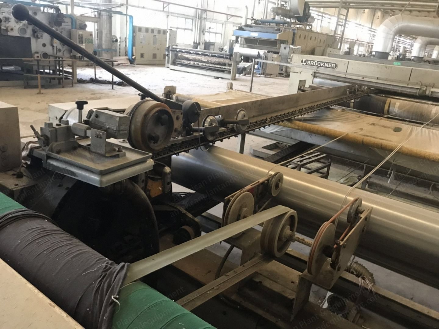 Bruckner Stenter, 1998, 3600mm Working Width, 8 Chambers, Oil Heated