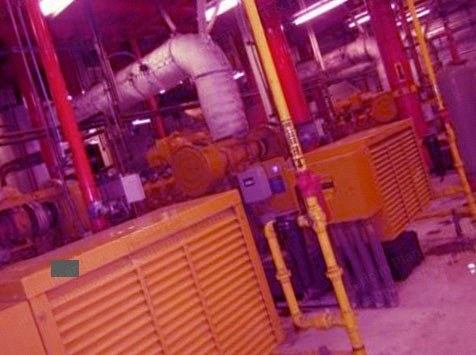 Caterpillar, Cogeneration Plant, 2009, 3.2 MW, 4x Caterpillar G3516 SITA Engines, 480V