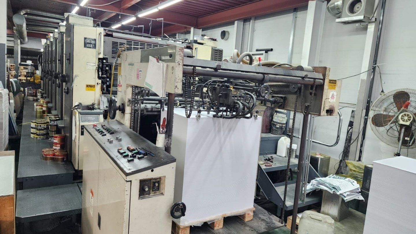 Mitsubishi, 3F6 TCED, 1993, 6 Colors, 1020x720mm, Tower Coater, Extended Delivery