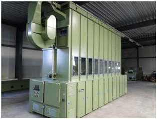 Trutzschler, MPM10/1400, 1988, 1400mm Working Width, 10 Cells, 1000 kg/hr Capacity