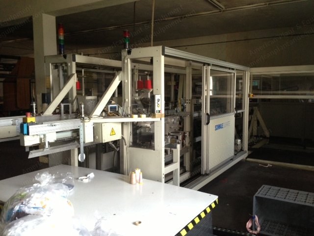Carl Schmale, Durate Model 600, 2000, Automatic Cutting and Sewing Machine, 1050mm Working Width, Pegasus E32 Crosswise Sewing