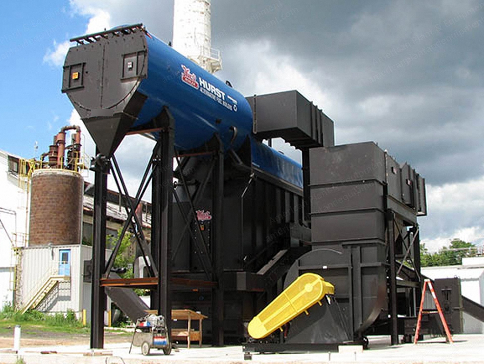 Hurst, 400 HP, 2008, 13800 lbs/hr, 150 psig, Wood Fired Boiler System