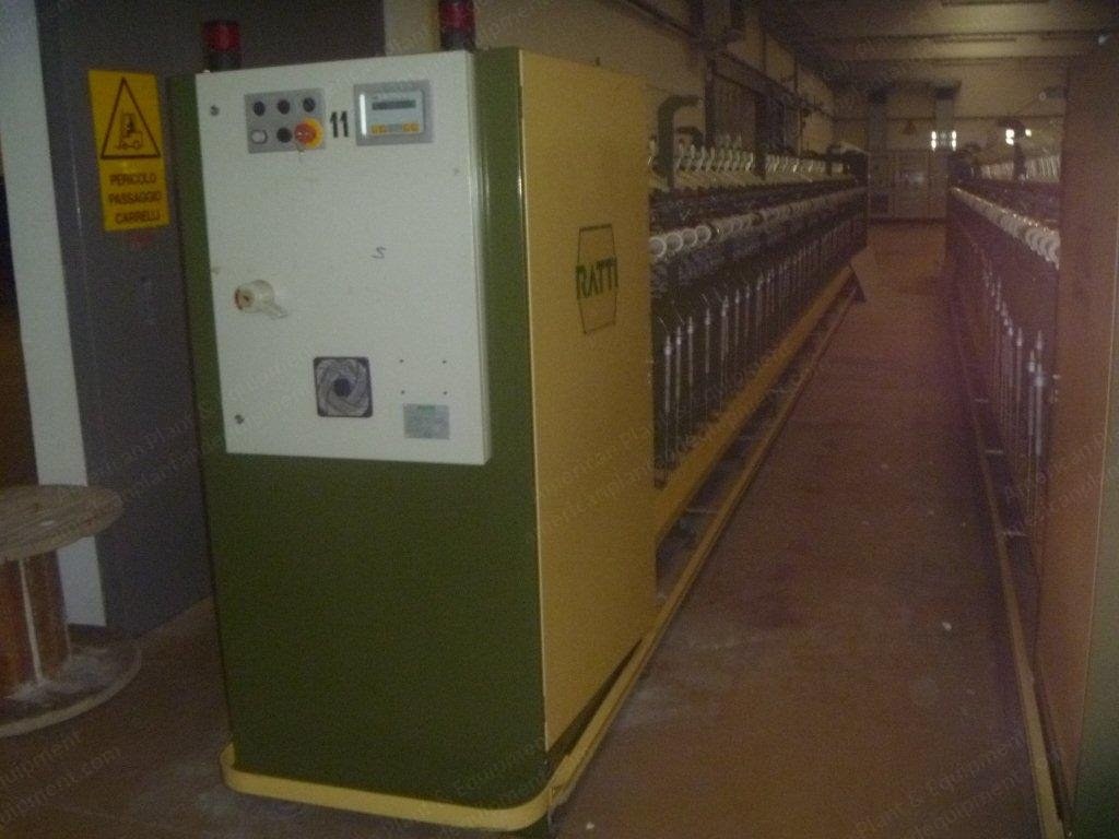 Ratti, R 325 DA, Twisting Machine, 100 Spindles, 230mm Spindle Gauge