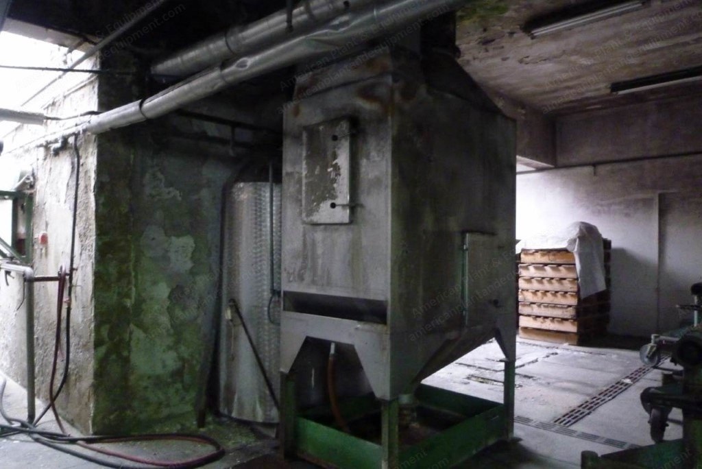Osthoff, Singeing Desizing Machine, 1979, 1800mm Working Width, 2 Burners
