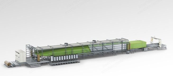 Best Engineers, BE-77, PU Foam Continuous Plant, 1.3 to 2.2m Width, 350 kg/min Output